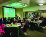 Room overview of banquet