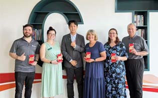 CBT Faculty with China Student Bai Lige CBT Faculty with China Student Bai Lige