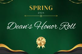 Spring 2024 Dean's Honor Roll