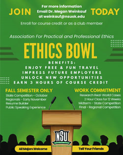 NSU Ethics Bowl: A Platform for Ethical Reasoning and Leadership Development thumbnail