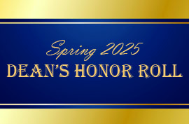 Spring 2025 Dean's Honor Roll