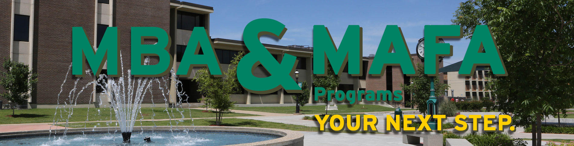 MBA and MAFA Programs
