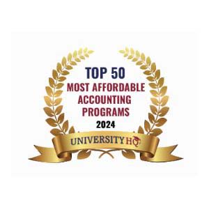 Top 50 Most Affordable Accounting Degree
